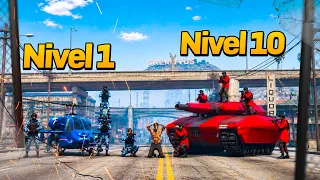 Usamos Un Sniper Calibre 50 Para Evadir 10 Niveles De Busqueda