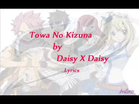 Download MP3 Towa no kizuna Lyrics (Fairy Tail OST)
