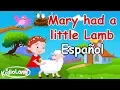 Popular Nursery Rhyme for Kids in Spanish | Mary Had a Little Lamb | Poem with Lyrics for Children