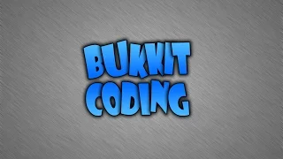 Bukkit Coding 1 First Command