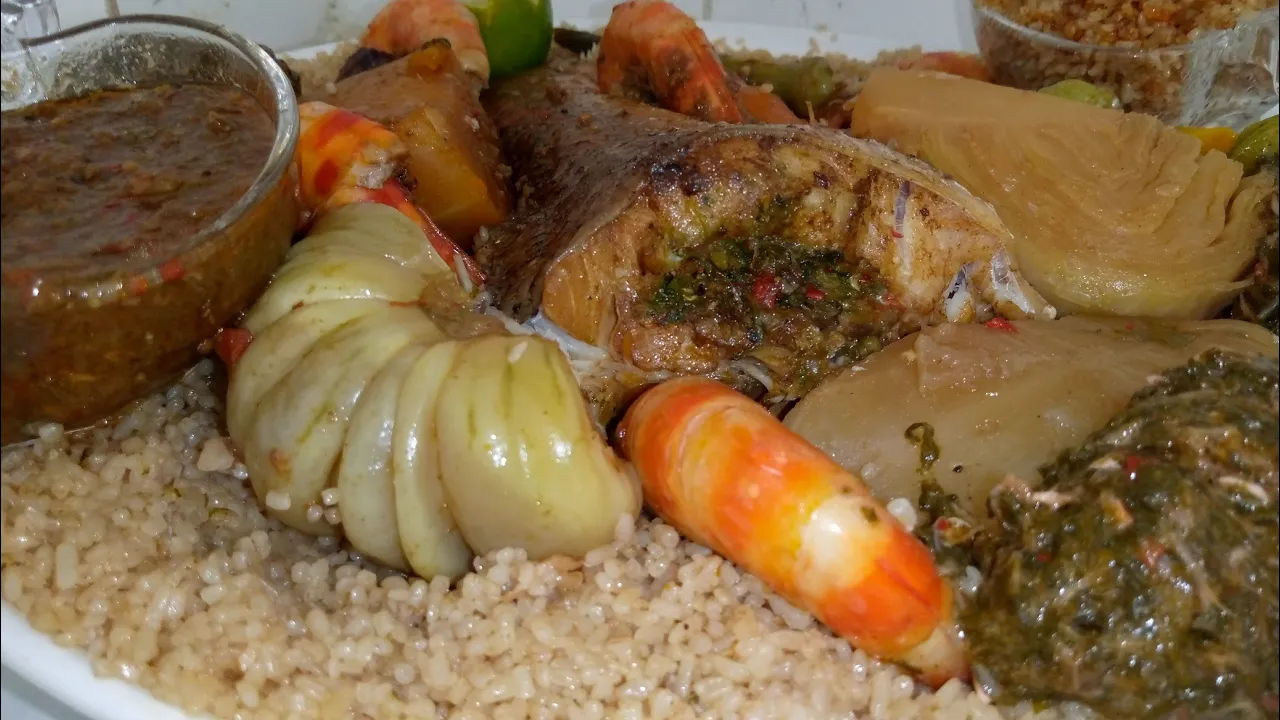 Thiebou wekhe ak sauce nététou bou wekhe  beugeudj trop bon