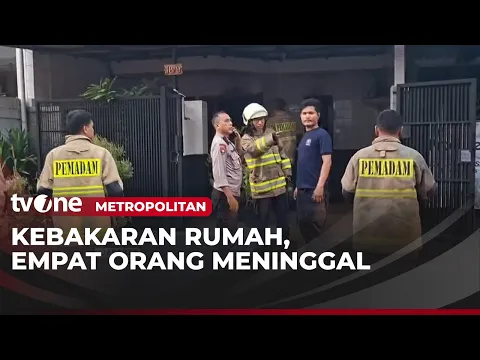 4 Orang Tewas dalam Kebakaran Rumah di Sunter