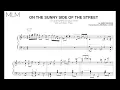 Sullivan Fortner - On The Sunny Side Of The Street - Transcription