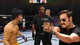 ajay devgn vs bruce lee ea sports ufc 3 rematch