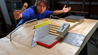 I Built a "Trendy" Fingerboard Park