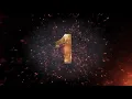 Flame countdown fire based