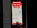 Doordash tips and tricks