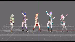 Download TONDEMO WONDERZ MMD Mirror All Members Dance Practice (Wonderlands X Showtime) MP3