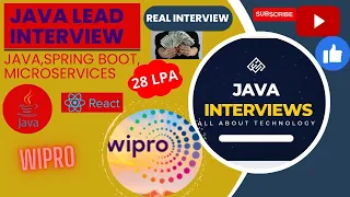 Wipro interview Questions And Answer Round - 2 java interview questions Microservices