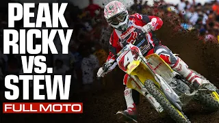 FULL MOTO Ricky Carmichael Duels James Stewart for Milestone Victory 2007 Budds Creek 450 Moto 2