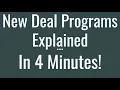 New Deal Programs Explained In 4 Minutes