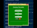 Simple Currency Convert using Tkinter in Python