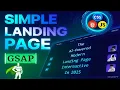 How to Create an Animated Landing Page Design with HTML CSS GSAP Canvas 3D Particles Effects