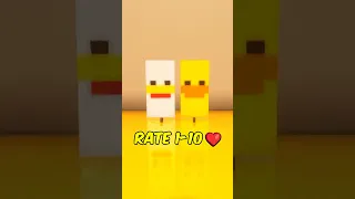 Minecraft Chicken and Duck Banner