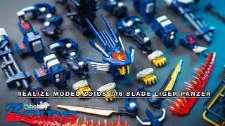 ZOIDS Blade Liger Panzer RMZ-016 | Speed Build | Model Kit