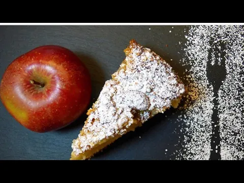 Tarte aux pommes ? فطيرة التفاح ? بأسهل طريقة ??