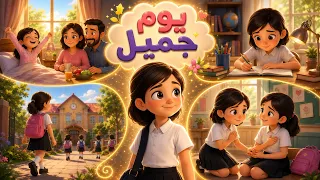 يوم جميل  الوحدة الأولى  الدرس الأول  نص الاستماع  الصف الثاني الابتدائي دندنها