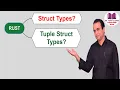Struct in Rust Tuple Struct in Rust Rust Struct vs Tuple Struct Rust Tutorial - 24