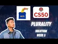 CS50 PSet 3 - Plurality Walkthrough Step by Step for Beginners