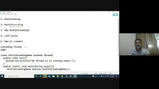 Module 4 Multithreading - Core Java Concept