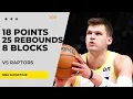 Walker Kessler 18 Points 25 Rebs 8 Blocks vs Raptors - Mar 7 2025 I season
