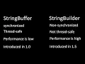 Difference between StringBuffer and StringBuilder StringBuilder vs StringBuffer