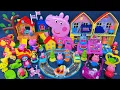 Download Lagu 16 Minutes Satisfying with Unboxing Peppa Pig Tree House and Track Car Toy World ASMR | Toys Review