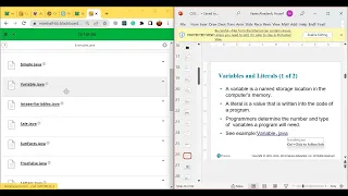 Finding Java Exercises and Assignment 1 explanation