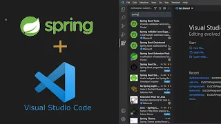 Visual studio code Install Spring boot in 5 min