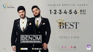 Afisha! | 1-2-3-4-5-6 May | Benom Guruhi "The BEST: Gold Collection" konsert dasturi | 2026