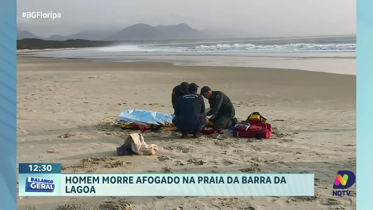 Afogamento fatal na Barra da Lagoa: vítima era nadador experiente