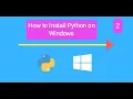 How to install Python on Windows Hindi Python Tutorial For Beginners
