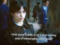 Wednesday Addams social media