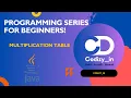 Multiplication Table in Java Beginner-Friendly Coding Tutorial Learn Coding with Codezy - in