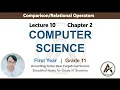Lecture 10 Chapter 2 Comparison Relational Operators in Python Part 1 ICS Computer Science
