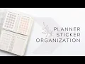 planner sticker organization most used stickers