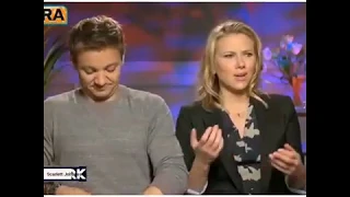 scarlett johanson funny cute momemts and boob press
