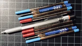 What s the Best Parker-Style G2 Refill Pen Refill Roundup for the Best EDC Ink