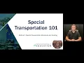 Module 5 - Special Transportation Allocations and Funding