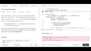 Course Schedule II - Leetcode 210