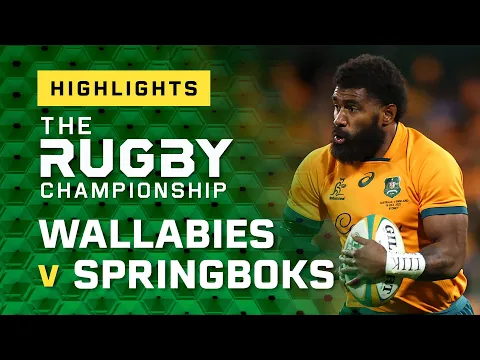 Download MP3 Highlights: Wallabies vs Springboks Rugby Championship | Wide World of Sports
