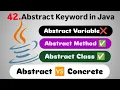 Declarations and Access Modifiers in Java Part 7 Abstract Keyword in Java Explained Fight4Tech
