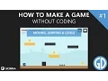 1 How To Make A Game Moving Jumping Levels Construct 2 Tutorial