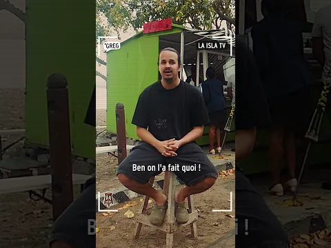 Avec Greg sur le stool de La Isla! (Extrait)