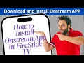 How to Install OnStream on Firestick l How to download Onstream App on Firestick TV