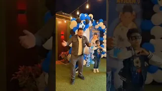 اجواء حفلة عيد ميلاد ايهم رقص ريتشو مع الولاد ريتشو وننوش 