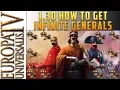 EU4 How to get INFINITE and FREE Generals on 1 30 patch