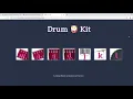 Drum Kit In JavaScript With Source Code Source Code Projects