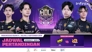 🔴LIVE | INFINIX MDL ID S14 | Regular Season - Progressive Round 5 | Hari 2