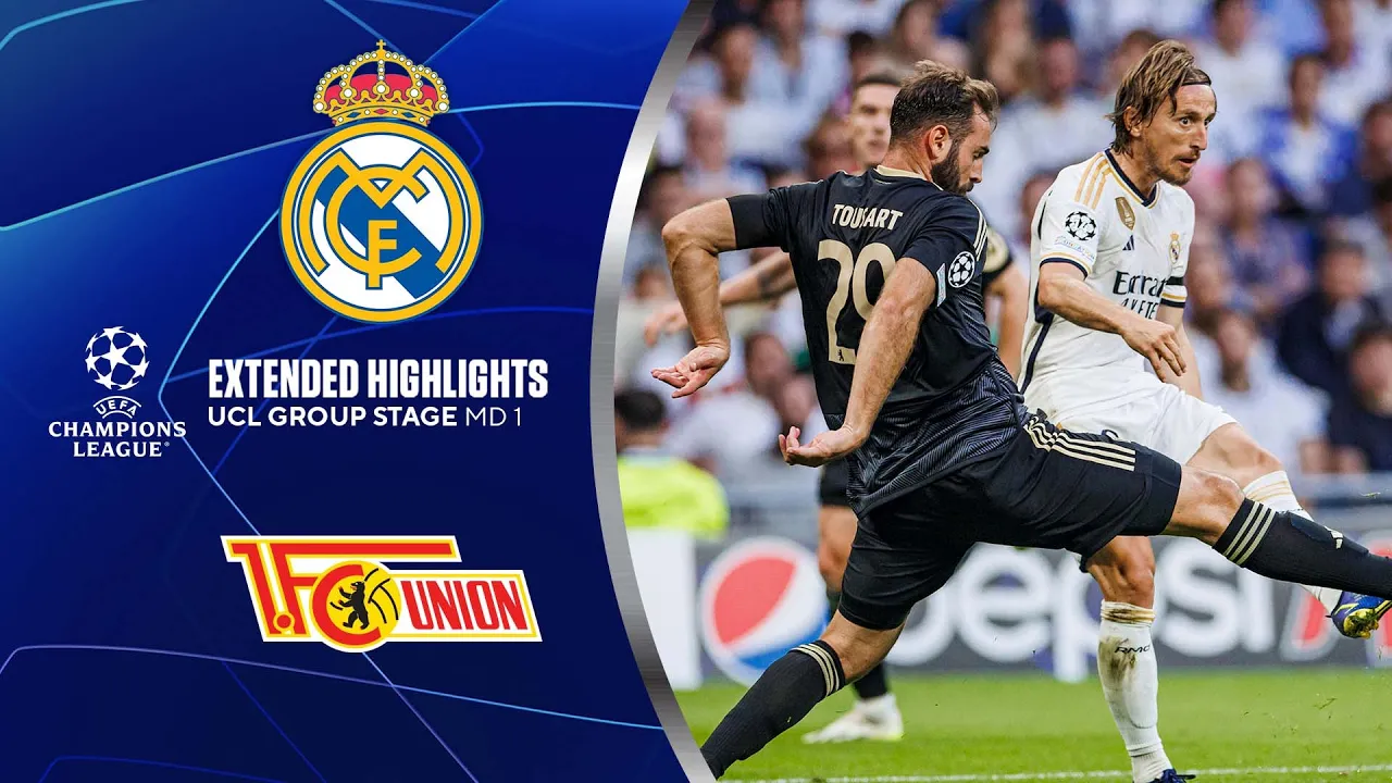 Real Madrid vs Union Berlin: Extended Highlights | UCL Group Stage MD 1 | CBS Sports Golazo